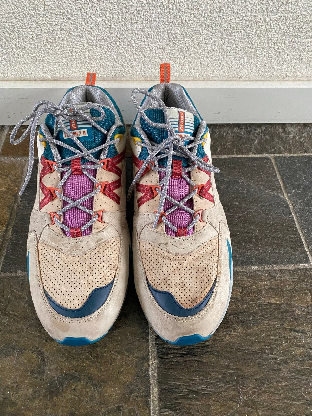 Karhu Fusion 2.0 sneakers - Gedragen, Ophalen of Verzenden, Gedragen, Overige kleuren, Sneakers of Gympen