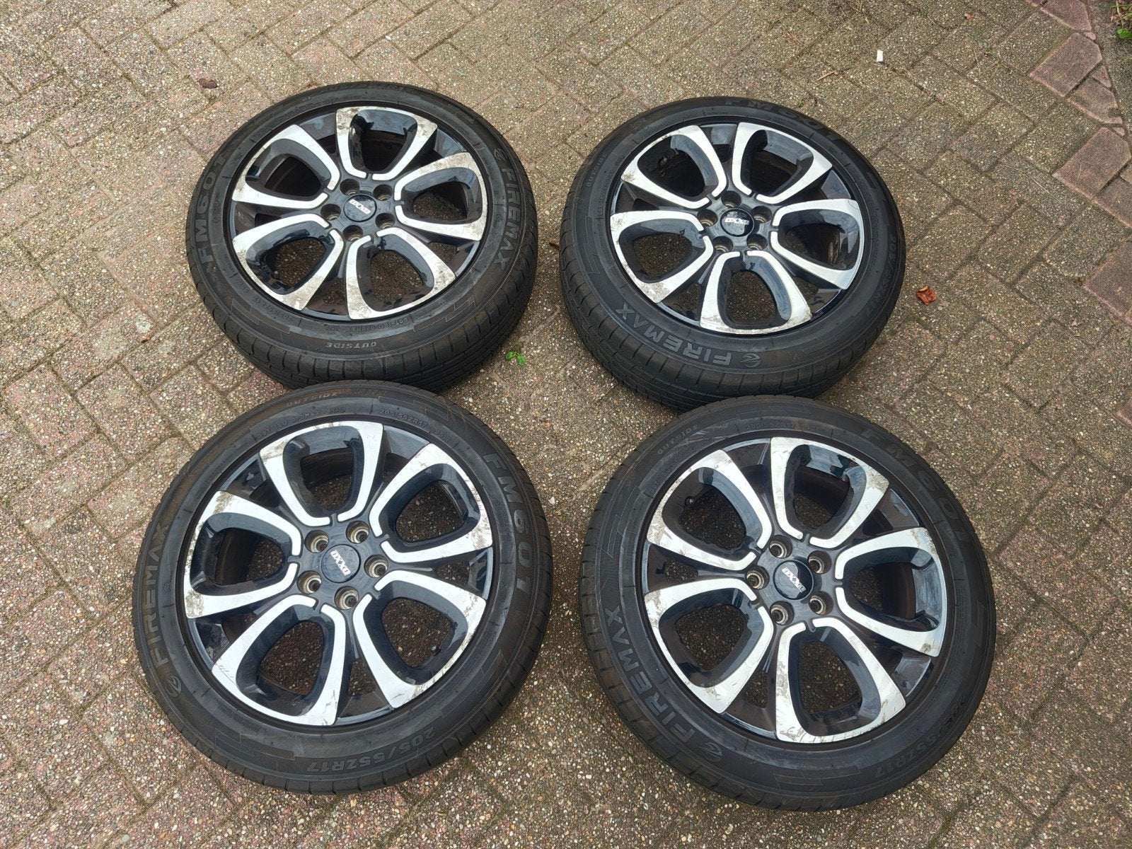 Citroën c4/Berlingo/ peugeot rifter 5x108 velgen met zomerba, Ophalen, Gebruikt, Citroën