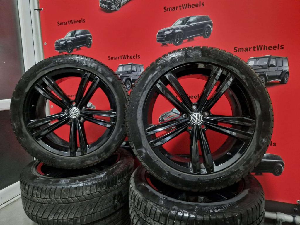 19 inch ORIGINEEL VOLKSWAGEN R-LINE SEBRING TIGUAN VELGEN, Auto-onderdelen, Banden en Velgen, 255 mm, Banden en Velgen, Niet ingevuld