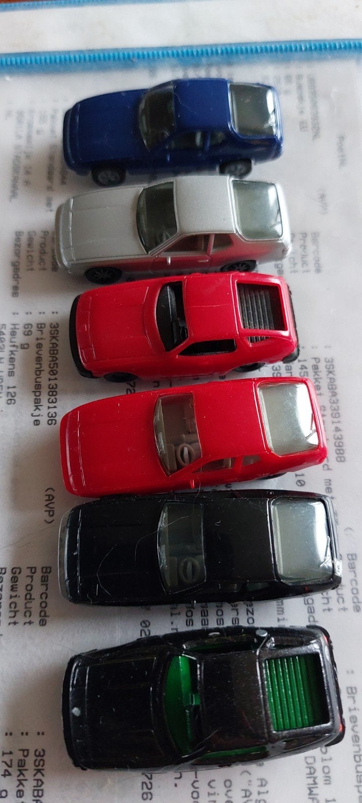 H0LK 0901 DIVERSE PORSCHES 920/940 1/87, Hobby en Vrije tijd, Ophalen of Verzenden, Zo goed als nieuw, Auto, Herpa