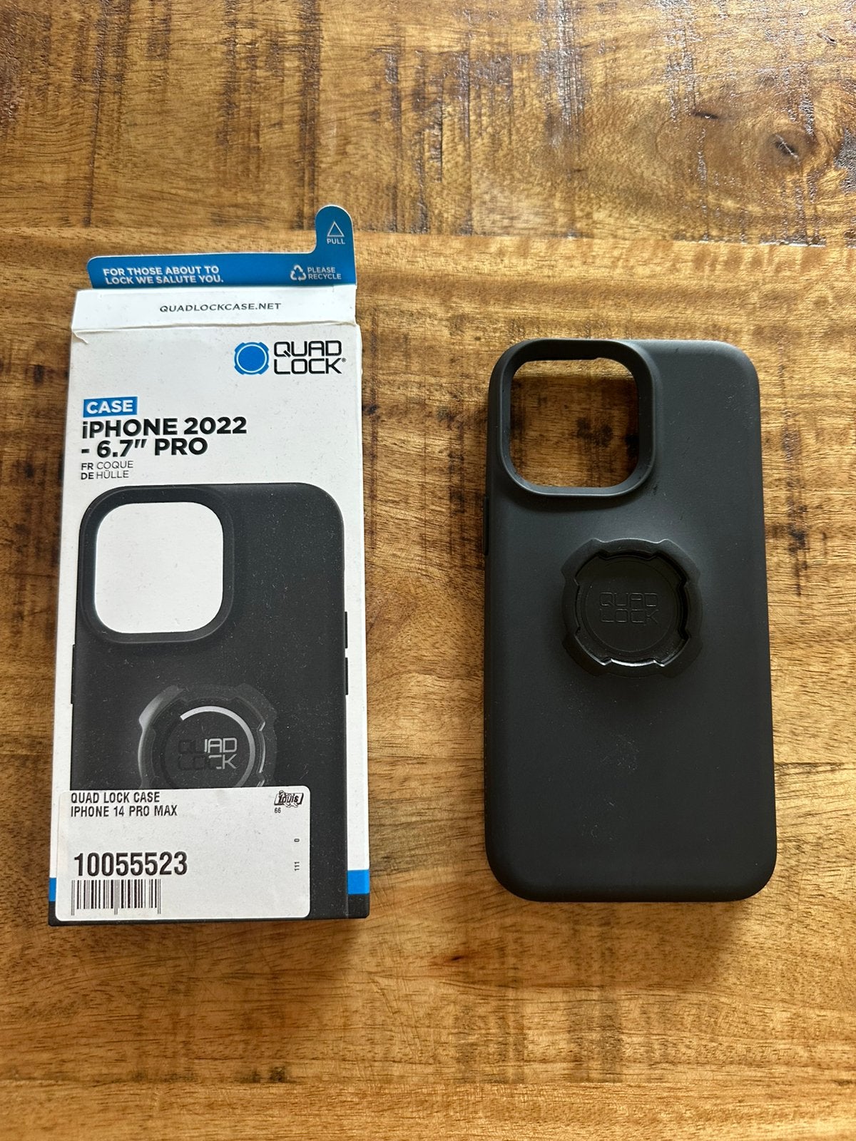 Quadlock hoesje iPhone 14 Pro Max, Ophalen of Verzenden, Zo goed als nieuw, IPhone 14 Pro Max