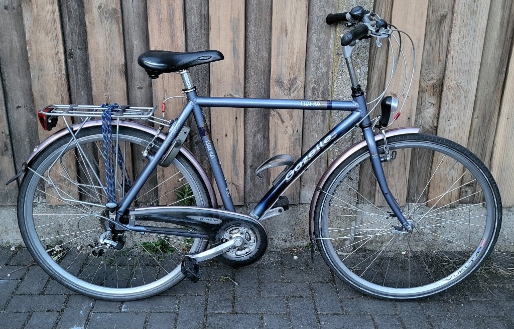 Gazelle herenfiets 28 inch, Fietsen en Brommers, Fietsen | Heren | Herenfietsen, Ophalen, Gebruikt, Versnellingen, 57 tot 61 cm