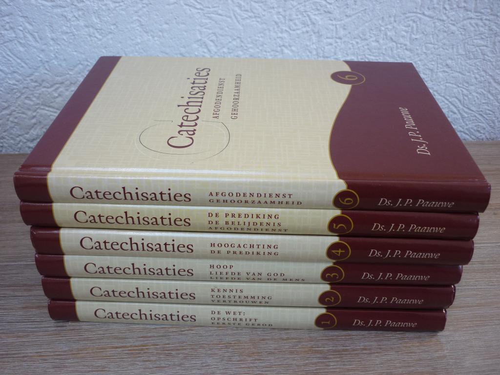 Ds. J.P. Paauwe: Catechisaties in 6 delen, Ophalen of Verzenden, Zo goed als nieuw, Christendom | Protestants