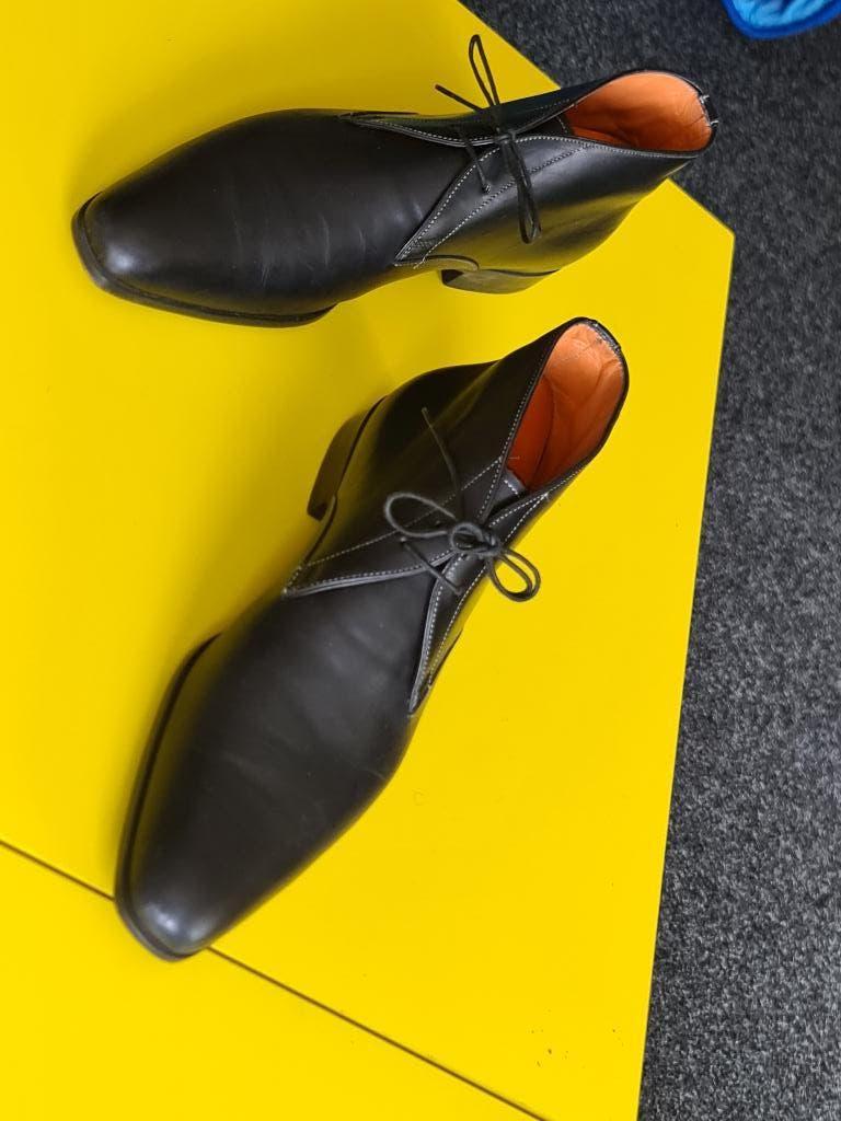 Nieuw Santoni half hoog schoenen met Zwarte kleur maat 41, Kleding | Heren, Schoenen, Verzenden, Zwart, Nieuw, Santoni