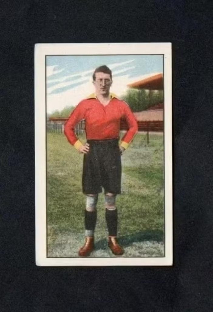 Voetbalplaatje Frans Oehlen Tegelen (158)., Ophalen of Verzenden, Zo goed als nieuw