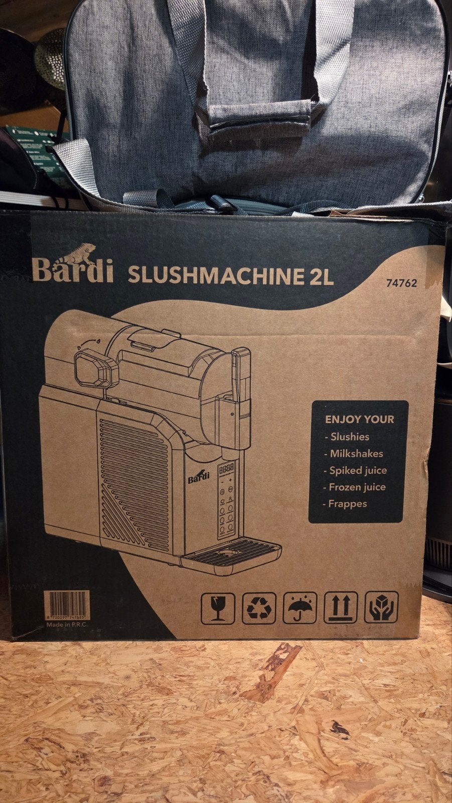 Bardi Slushmachine 2L - Zwart, Ophalen, Zo goed als nieuw