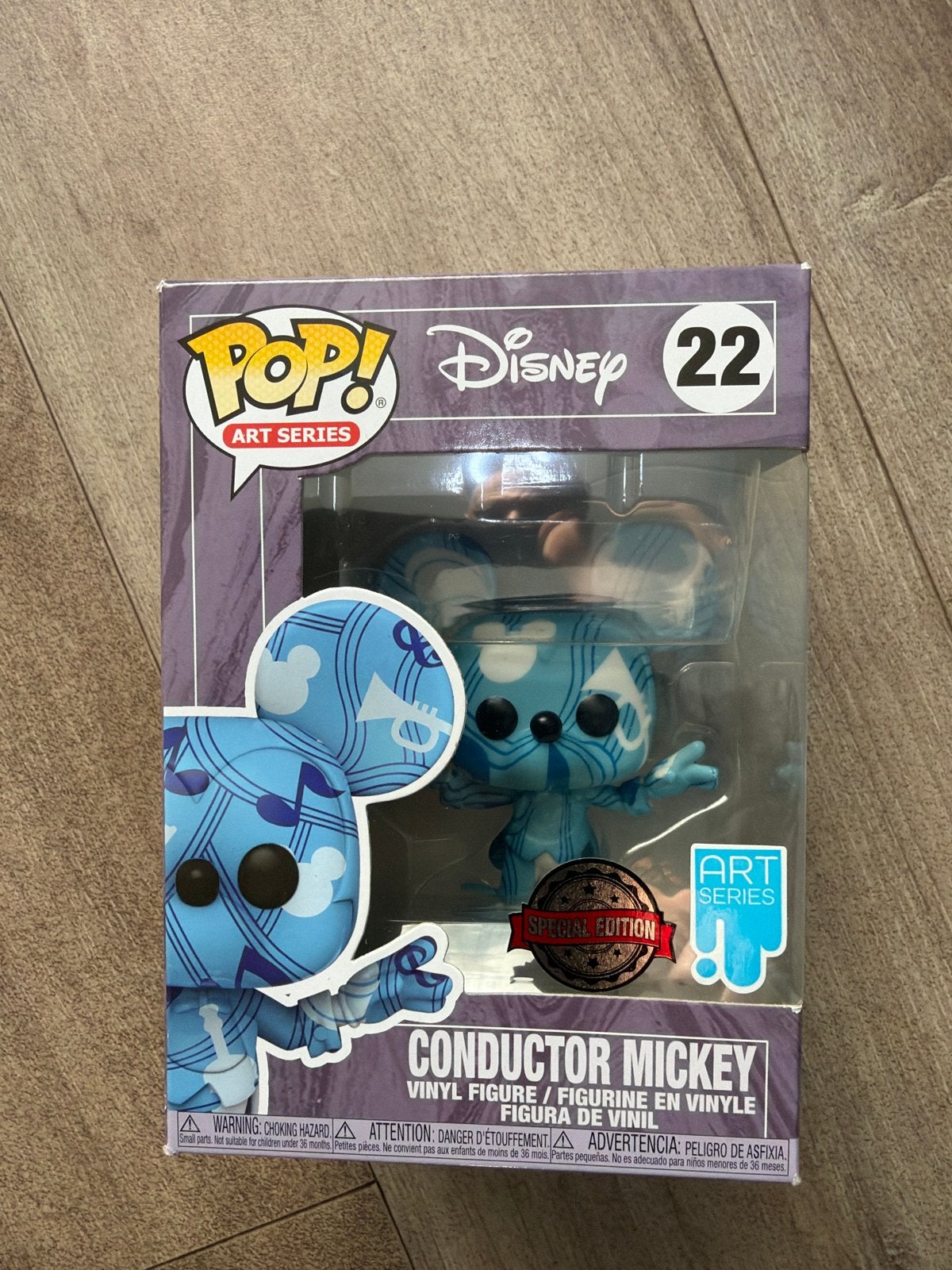 Funko Pop! Disney Art Series Conductor Mickey #22, Verzamelen, Ophalen of Verzenden, Mickey Mouse, Nieuw, Beeldje of Figuurtje
