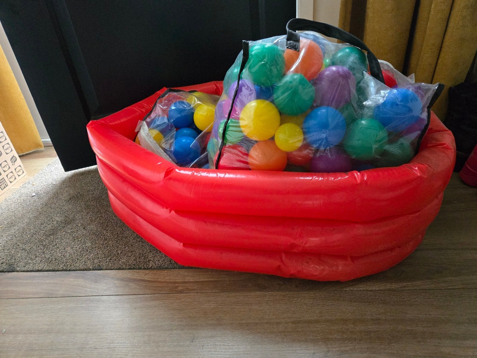 Opblaasbaar ballenbad met ballen, Ophalen of Verzenden, Gebruikt, Jongen of Meisje