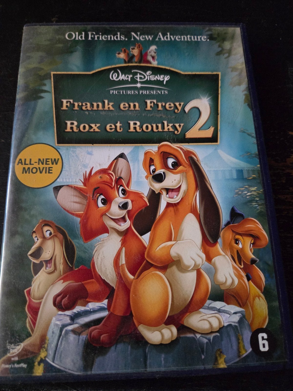 Frank en Frey Walt Disney, Cd's en Dvd's, Alle leeftijden, Ophalen of Verzenden, Zo goed als nieuw, Amerikaans