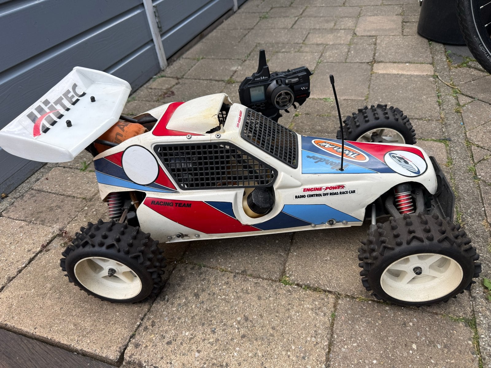 FG Marder 1:5 Offroad Zenoah Benzine Motor en Extra's, Ophalen, Benzine, Gebruikt, Auto offroad