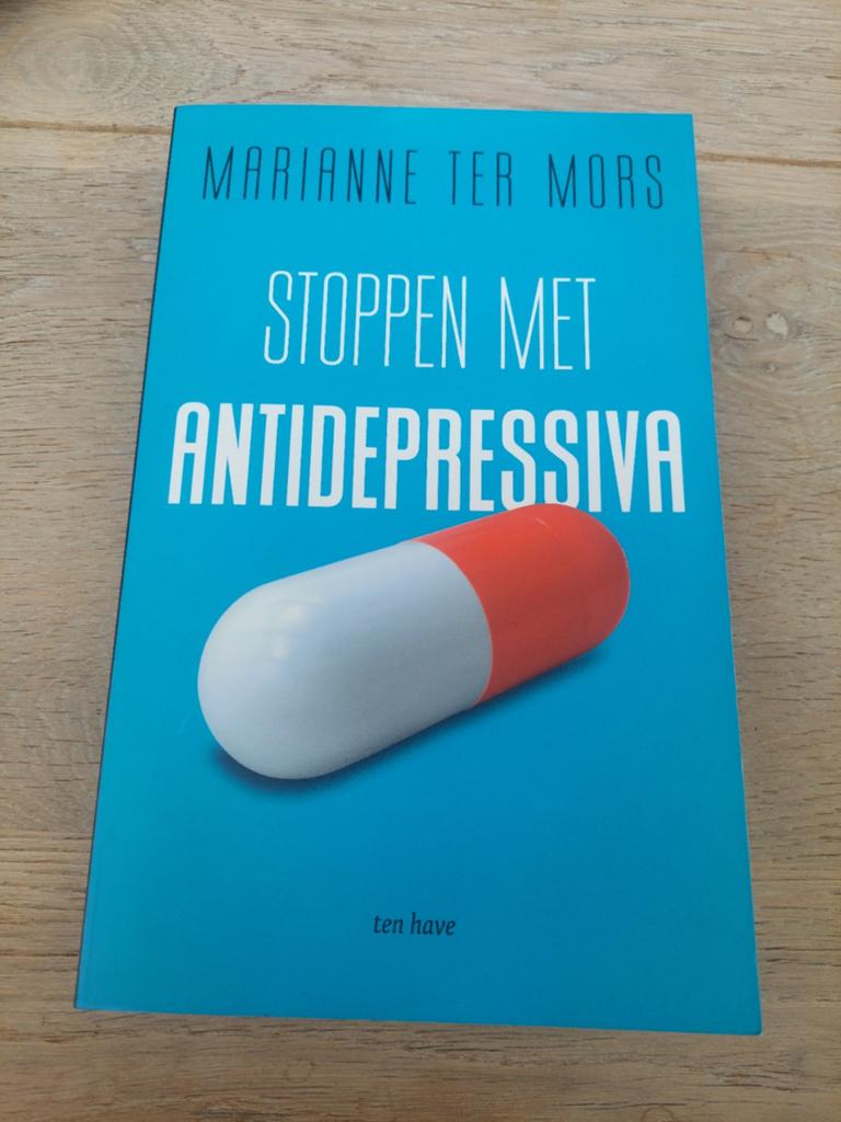 Stoppen met antidepressiva - Marianne ter Mors (als nieuw), Marianne ter Mors, Ophalen of Verzenden, Zo goed als nieuw, Gezondheid en Conditie