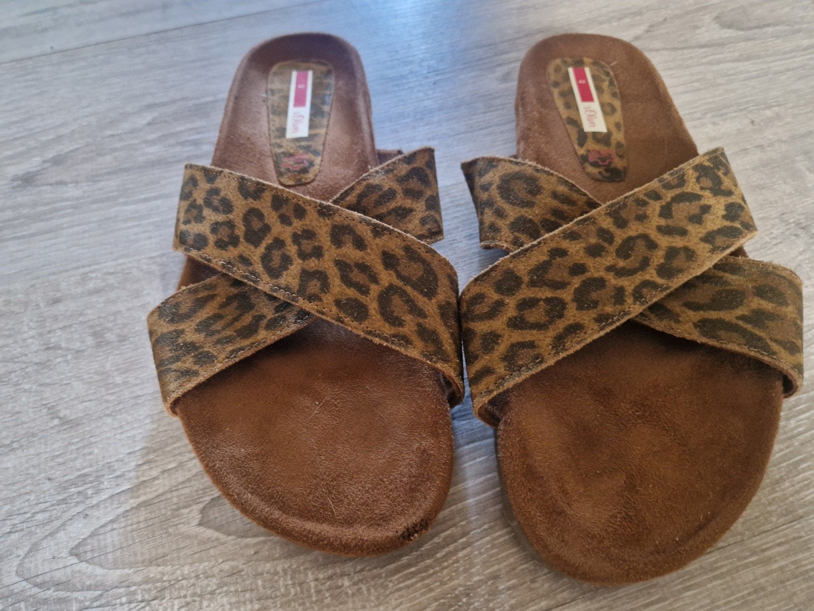 Oliver slippers  maat 42, Kleding | Dames, Bruin, Oliver, Gedragen, Ophalen