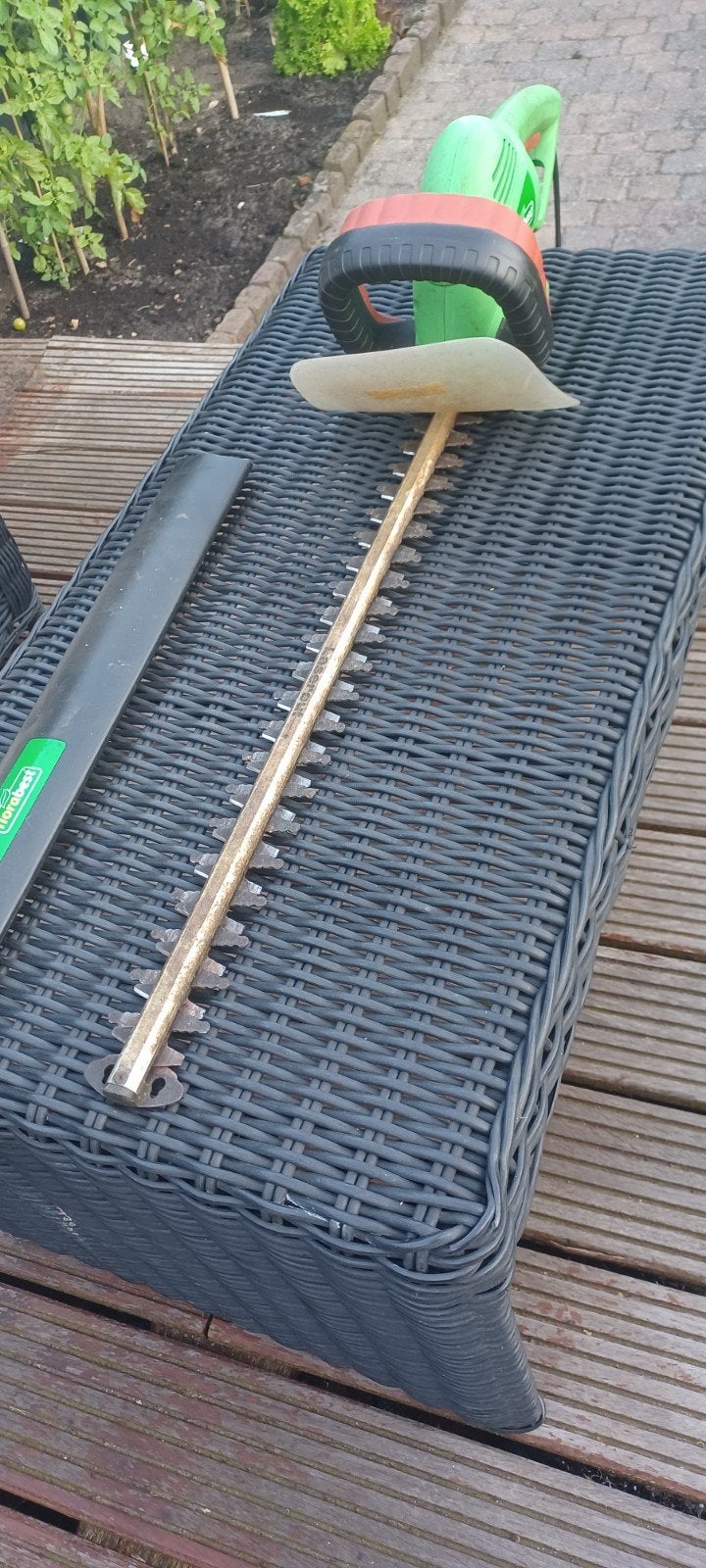 Elektrische heggenschaar, Tuin en Terras, Heggenscharen, Ophalen of Verzenden, Gebruikt, Elektrisch