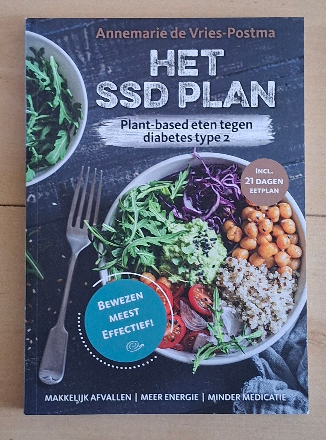 Het SSD Plan: Plant-based eten tegen diabetes type 2, Ophalen of Verzenden, Zo goed als nieuw, Dieet en Voeding, Annemarie de Vries-Postma