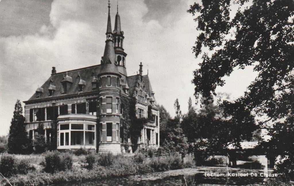 LOCHEM Kasteel De Cloese, Verzamelen, Ansichtkaarten | Nederland, Gelopen, Gelderland, 1960 tot 1980, Verzenden