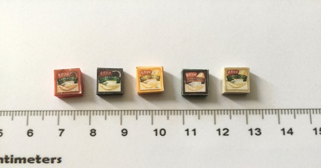 Poppenhuis miniaturen smeerkaas 16, Verzamelen, Poppenhuizen en Toebehoren, Ophalen of Verzenden, Nieuw, Poppenhuis