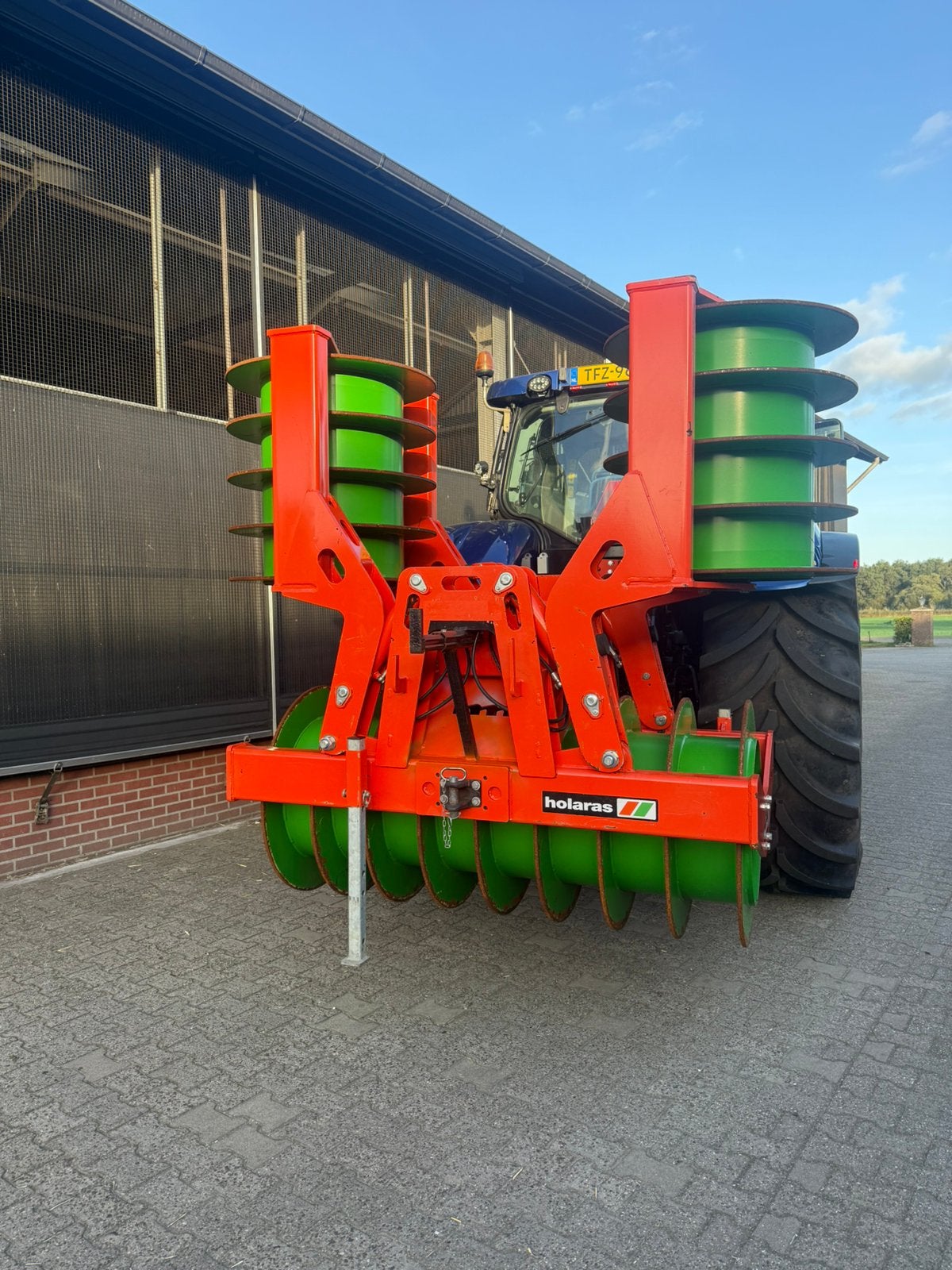 Holaras Stego Pro 400 kuilrol kuilwals, Ophalen, Veehouderij, Weidebouw
