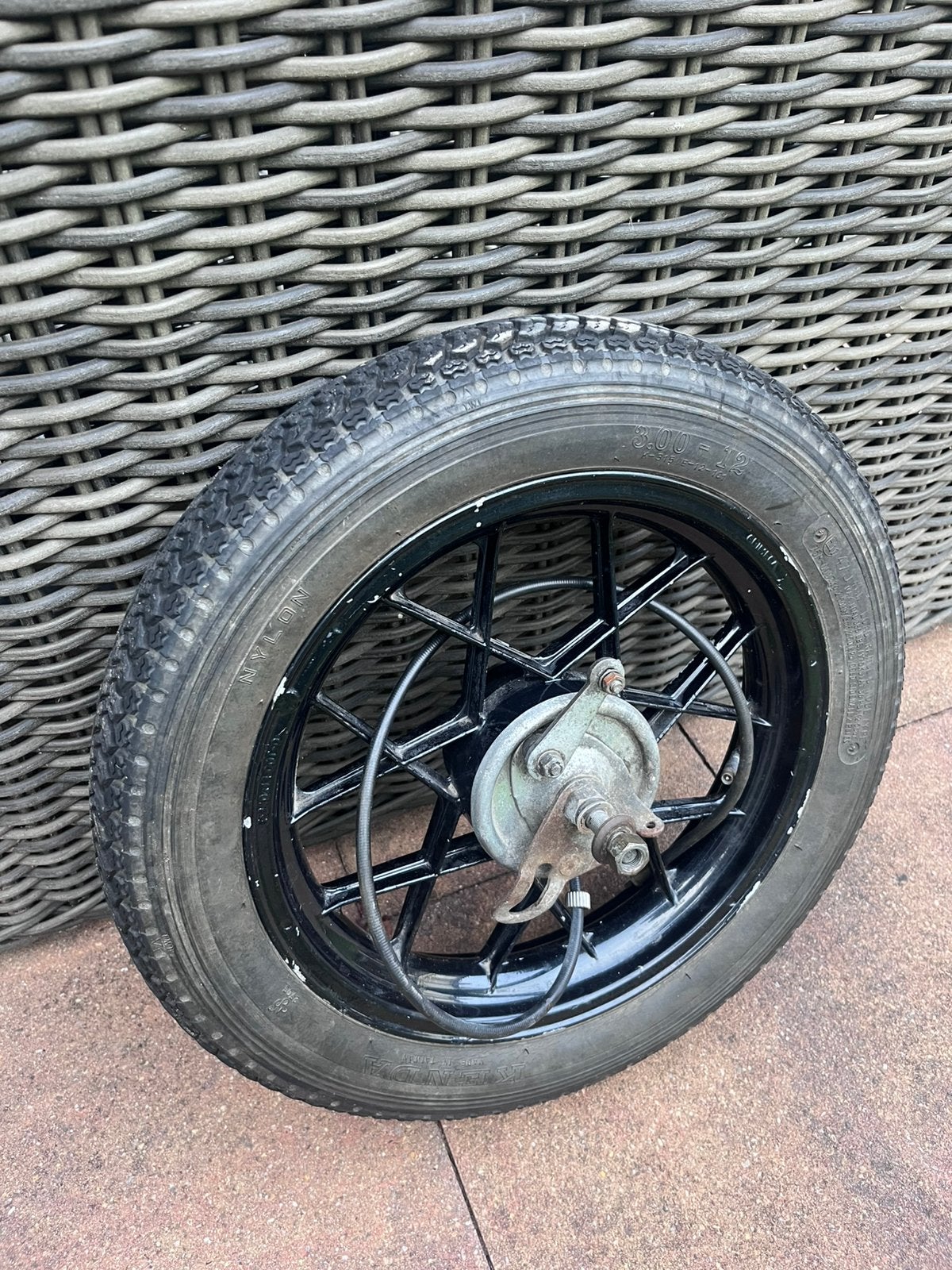 🟥 Compleet Zwart Voorwiel Gilera Citta 🟥, Ophalen of Verzenden, Gebruikt, Overige typen, Gilera