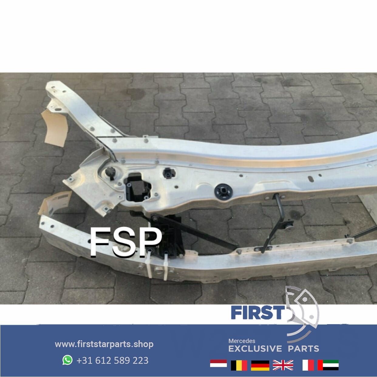 W257 C257 CLS COMPLEET VOORFRONT ORIGINEEL Mercedes FRONT 20, Gebruikt, -, Bumper, -