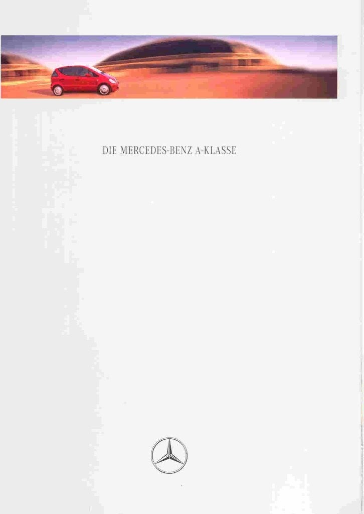 Mercedes-Benz A-Klasse (aug. 1997), Ophalen of Verzenden, Nieuw, Mercedes
