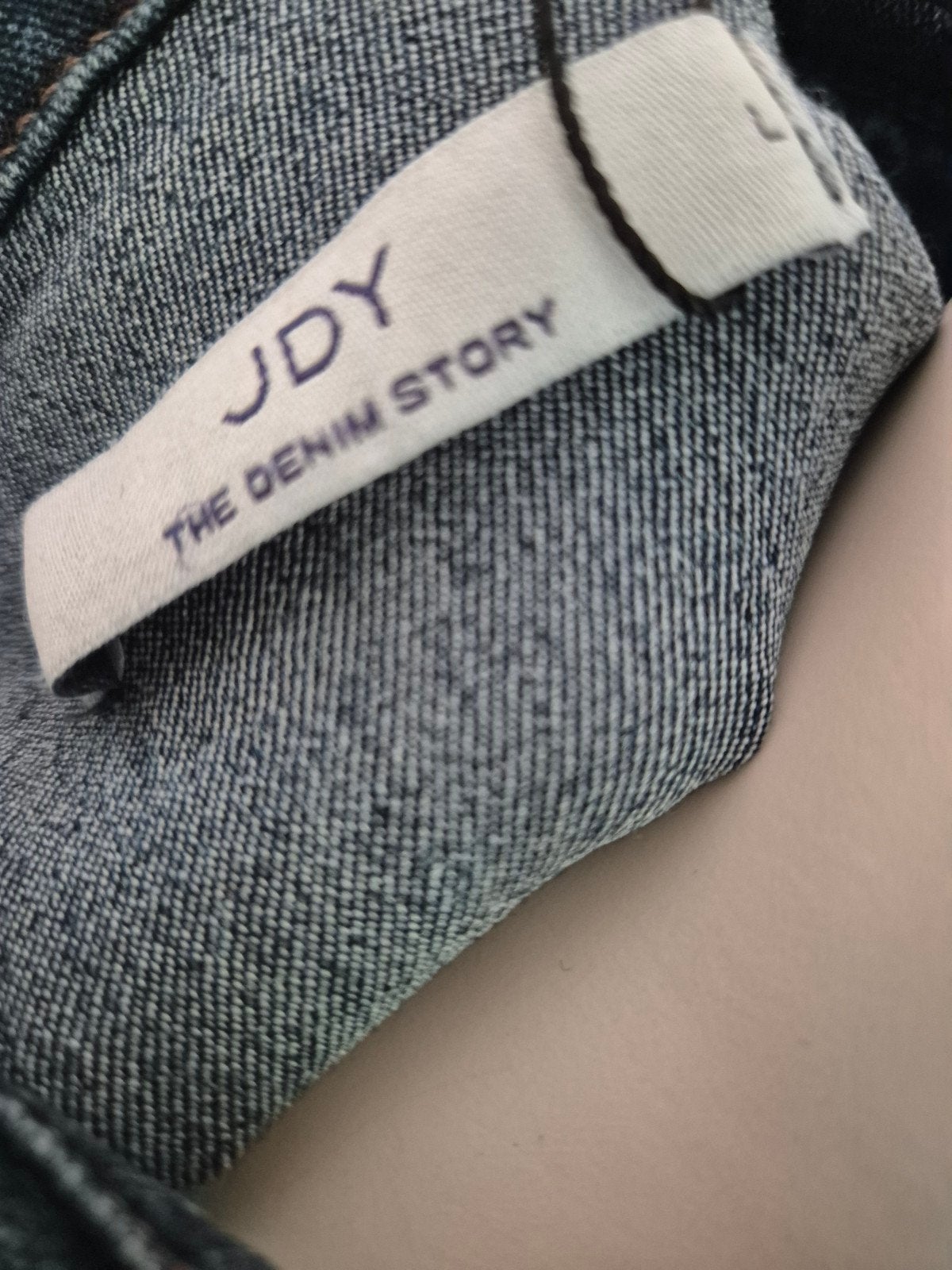 JDY denim jurk, maat L, zo goed als nieuw, Blauw, Maat 42/44 (L), Ophalen of Verzenden, Zo goed als nieuw