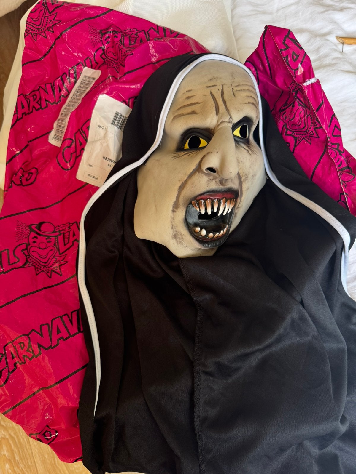 Horror mask the nun, Ophalen of Verzenden, Zo goed als nieuw