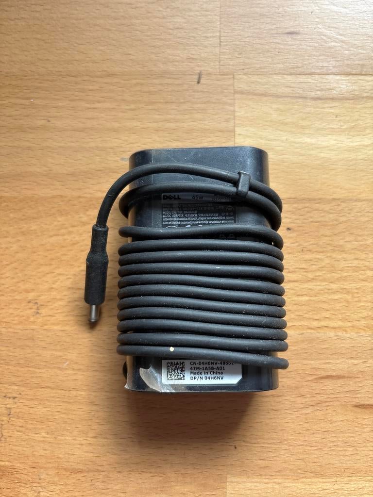 Dell 45W AC Adapter - Oplader voor Laptop, Computers en Software, Laptop-opladers, Zo goed als nieuw, Ophalen of Verzenden
