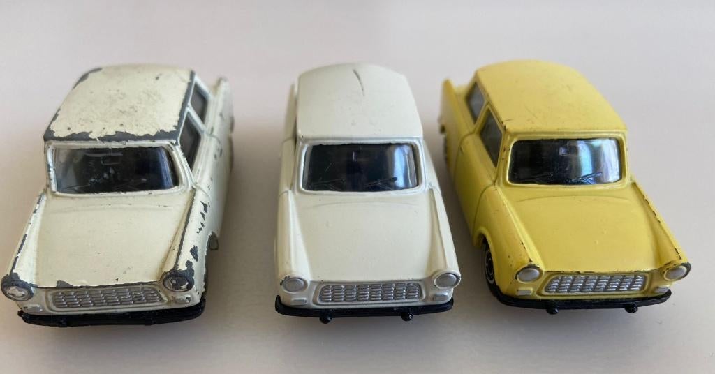 Vintage Kleine Trabant Maisto Edocar 7 cm, Ophalen of Verzenden, Gebruikt, Auto