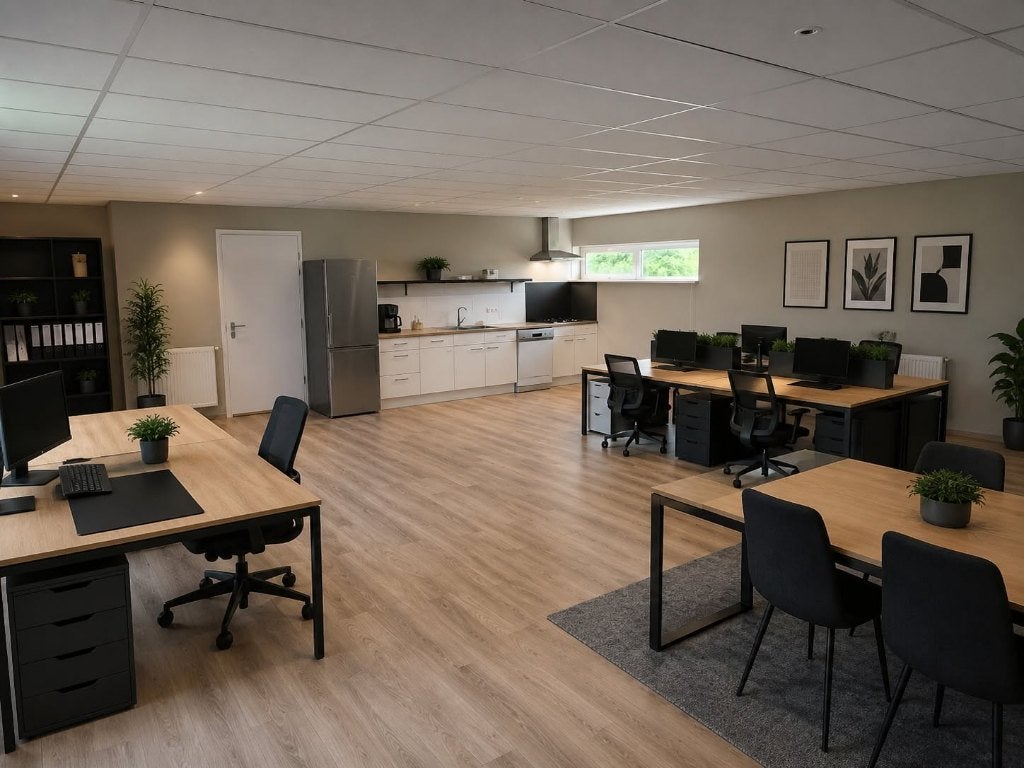 Kantoorruimte-Woonruimte te huur | ca. 160 m² | Burgum (FRL), 160 m², Huur, Kantoorruimte