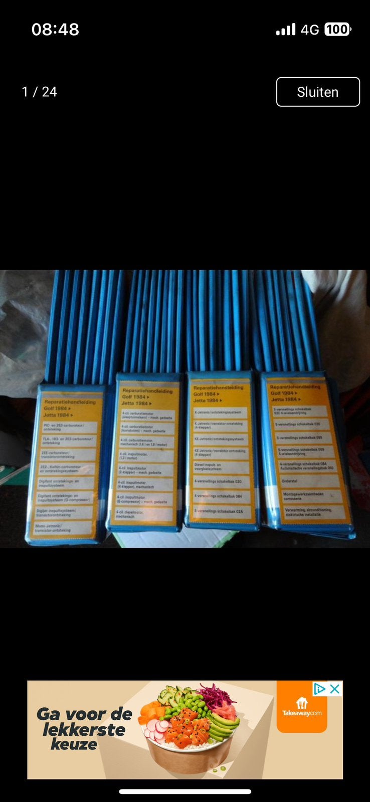 Gezocht: werkplaatsboeken Golf mk2 PB, Ophalen