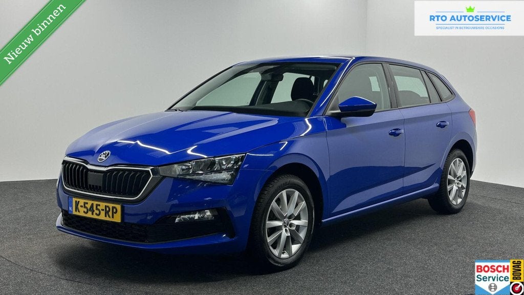 Skoda Scala 1.0 TSI Style CARPLAY ECC LM CRUISE DAB LED., Auto's, Skoda, Bedrijf, Te koop, Scala, ABS, Airbags, Airconditioning