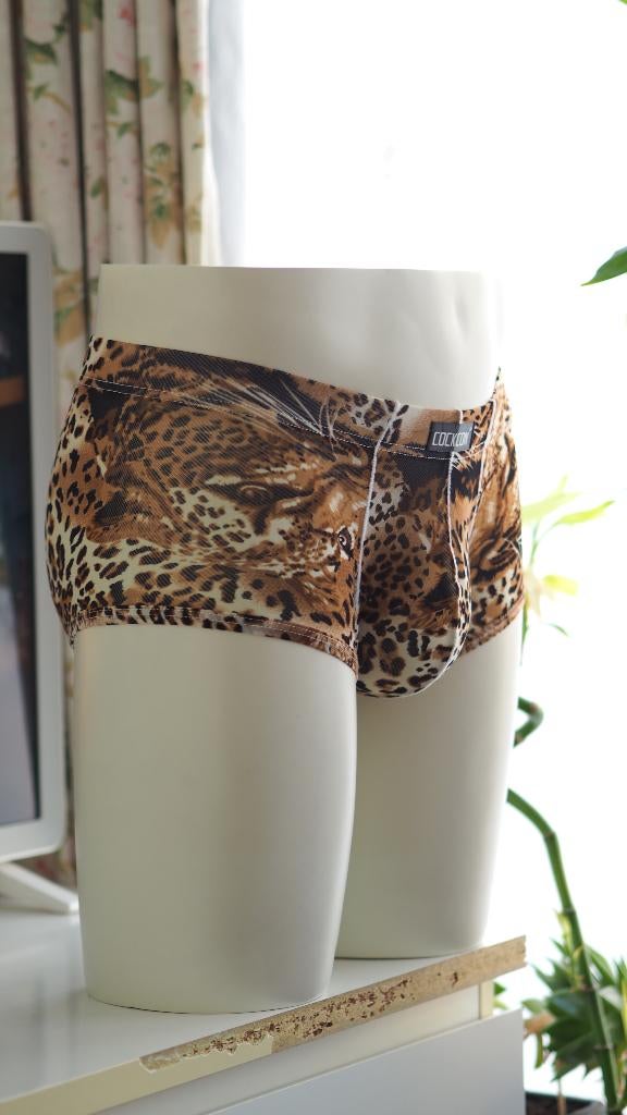 Luipaard Print Boxershort maat M, Kleding | Heren, Ondergoed, Ophalen of Verzenden, Overige kleuren, Boxer