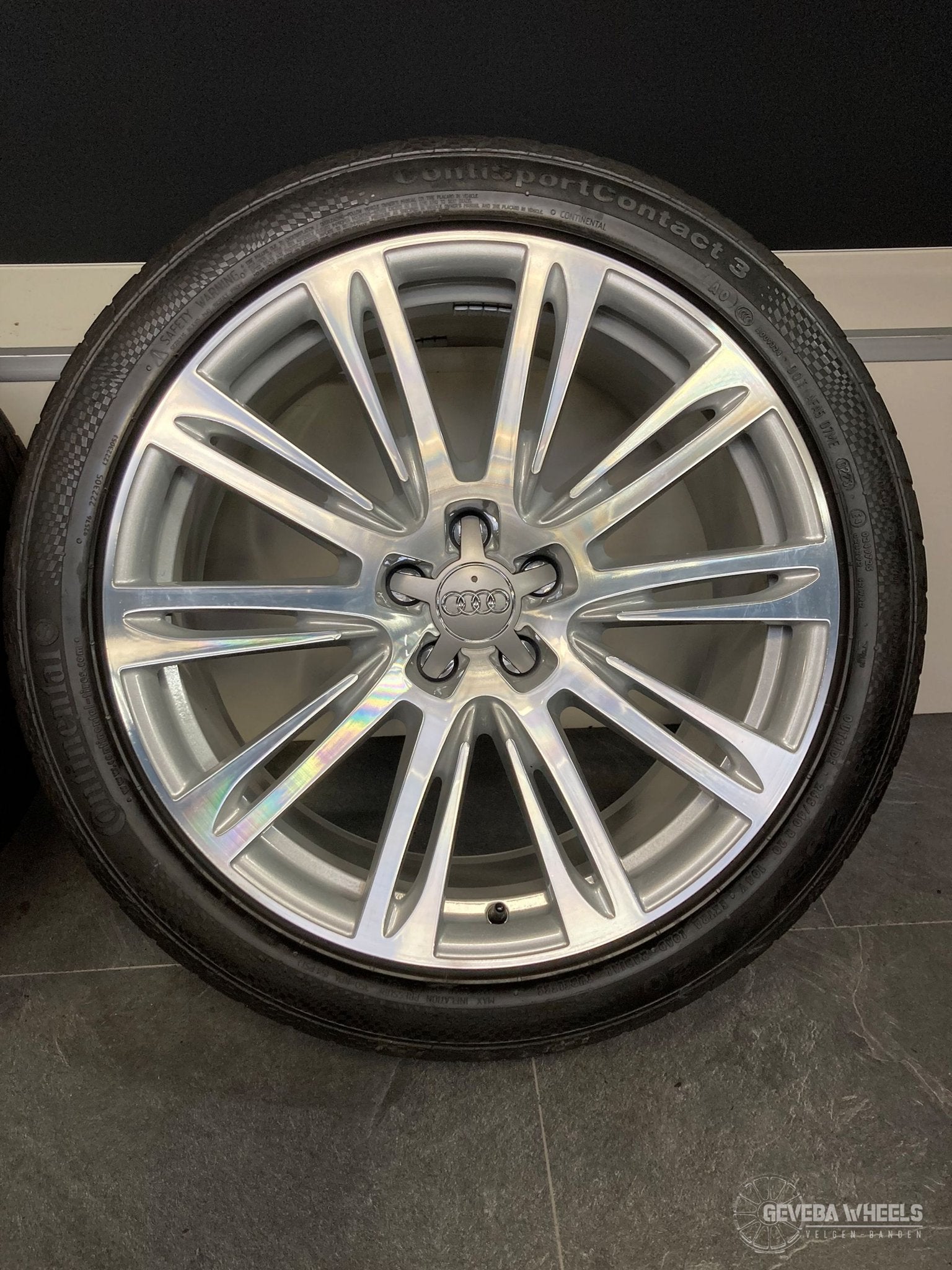Foto 4 van 20” originele Audi A8 S8 D4 D5 velgen + banden 5x112 4H06010