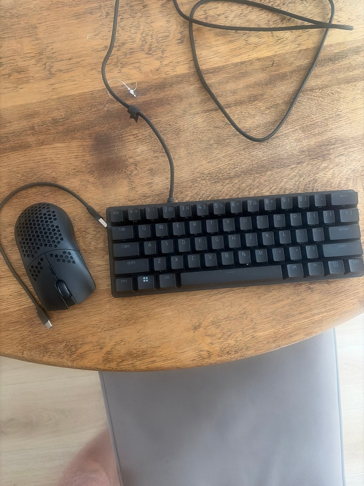 Razer Huntsman Mini Toetsenbord en HXSJ Gaming Muis Set, Ophalen, Gebruikt, Gaming muis, Overige typen