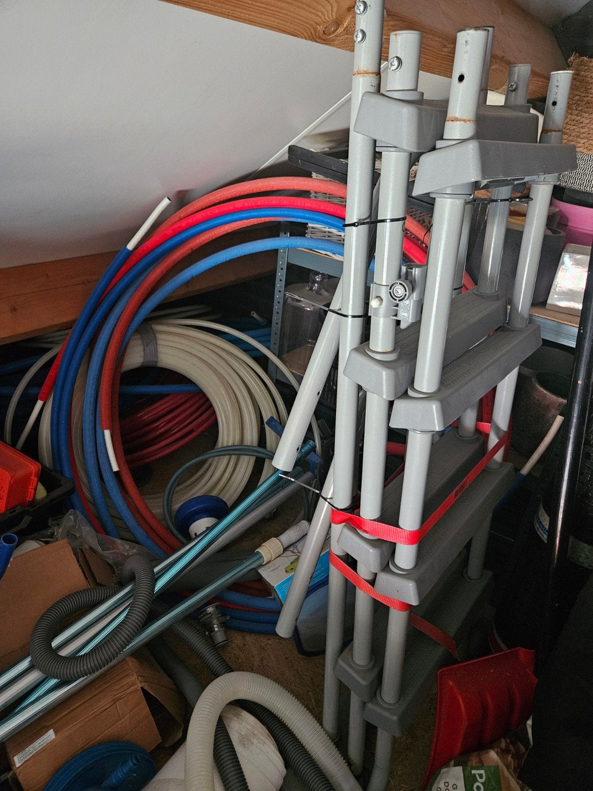 Zwembadtrapje - Gebruikt maar functioneel, Ophalen, Gebruikt, Ladder