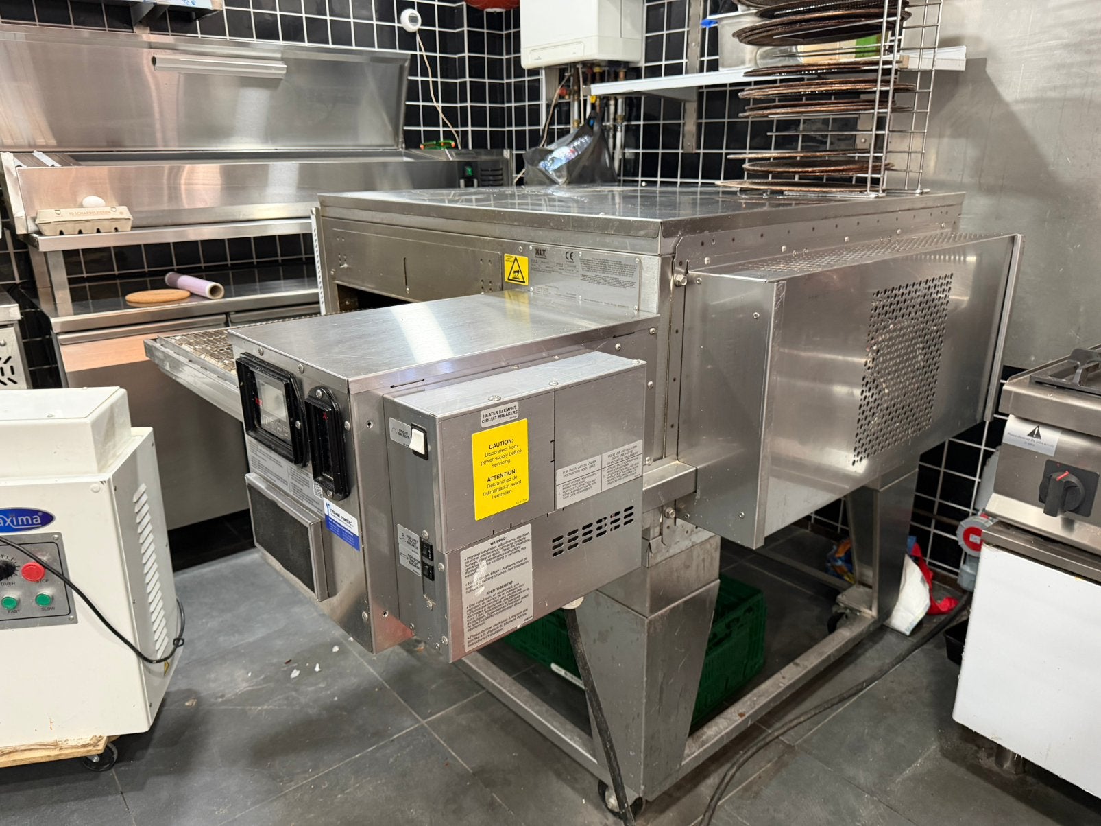 Lopende band oven, Ophalen, Ovens, Magnetrons en Steamers
