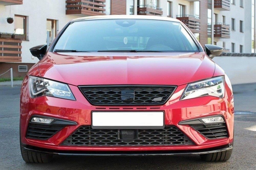 Maxton Spoiler Voorspoiler Splitter Voor Seat Leon Cupra / F, Auto diversen, Verzenden, Automotive Parts, A.parts@hotmail.nl, Trasmolenlaan 12 3447 GZ Woerden