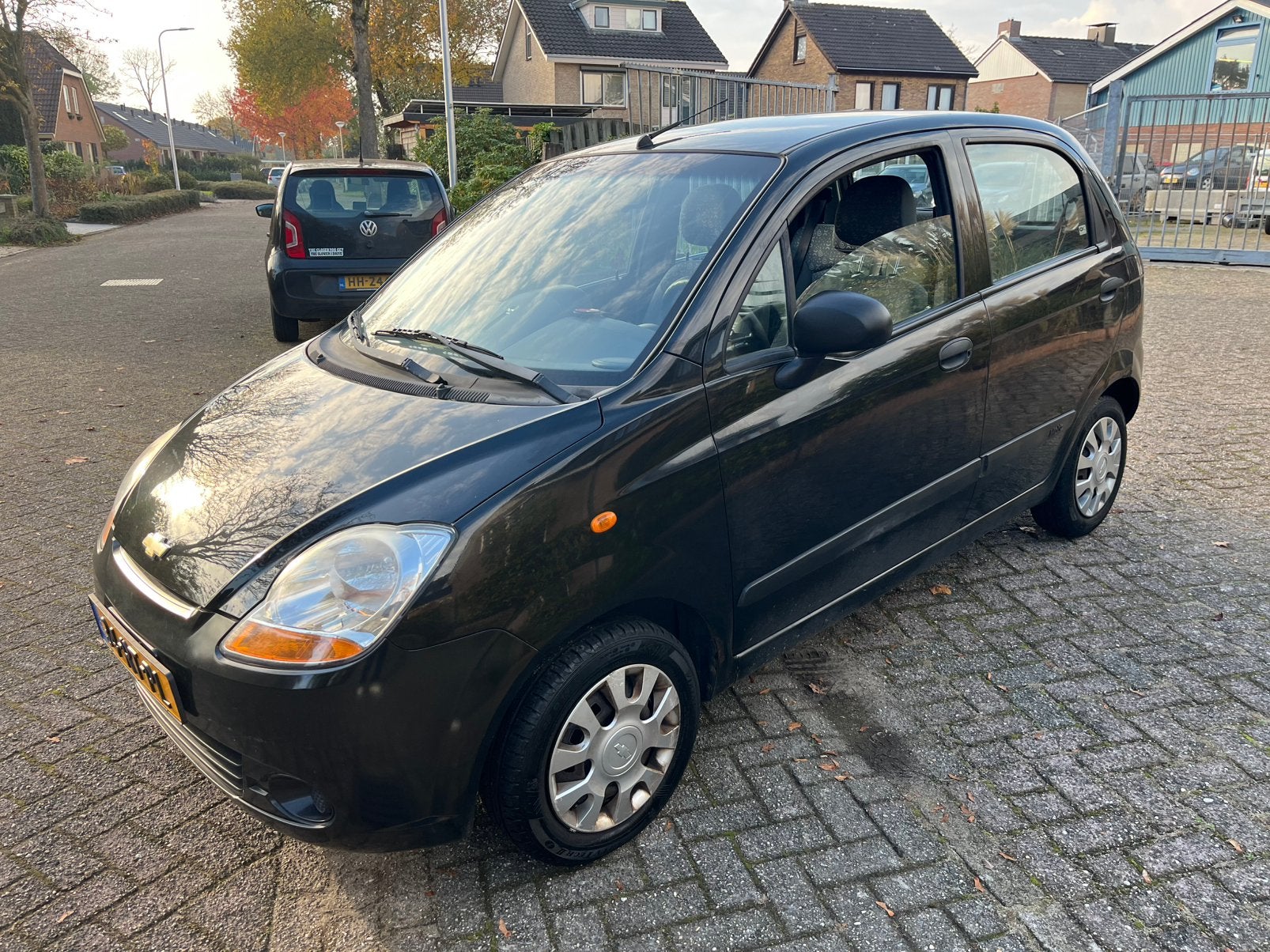 Chevrolet Matiz 0.8 apk 12/8/2027, Voorwielaandrijving, Stof, Zwart, Origineel Nederlands