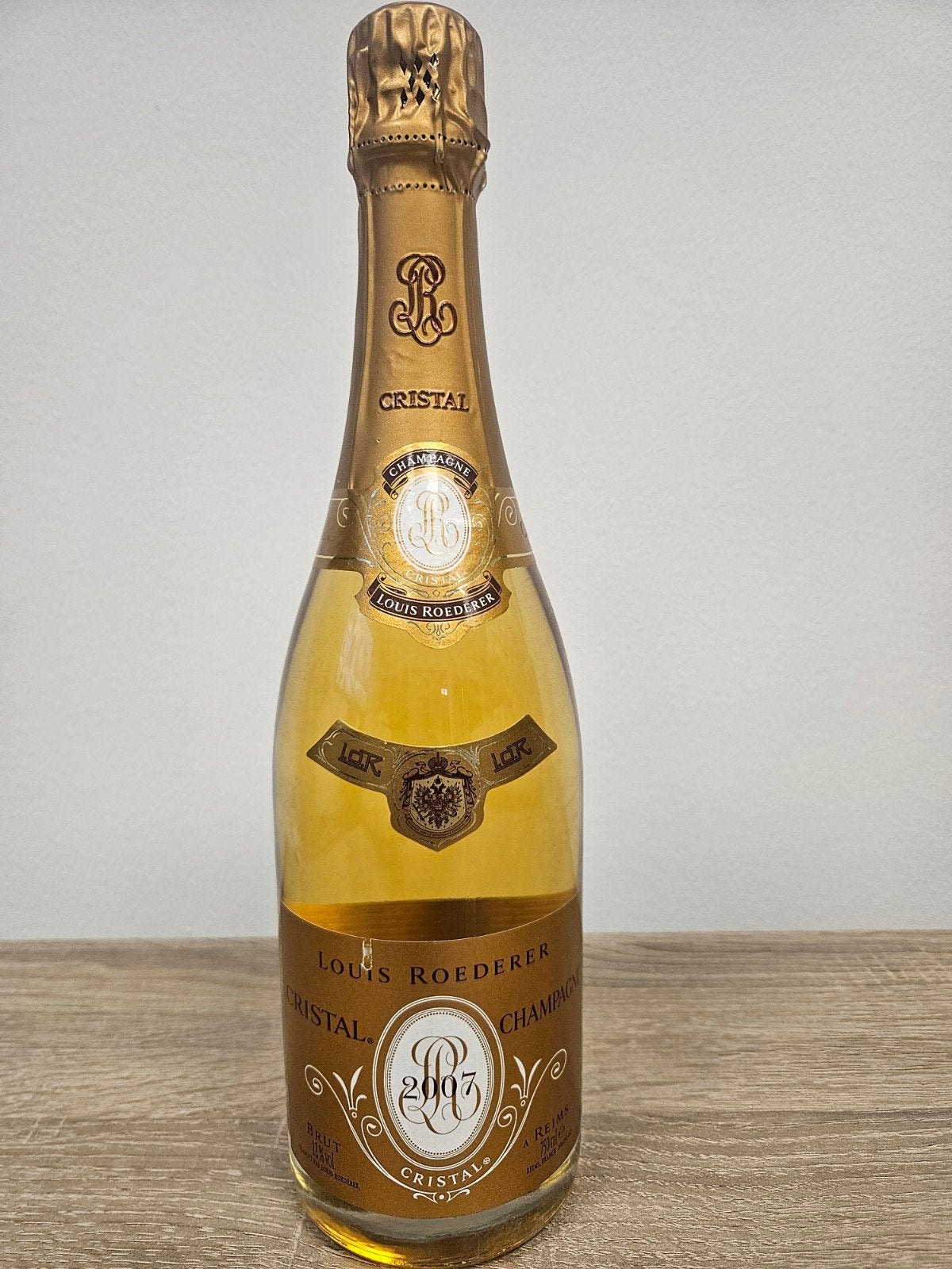 Louis Roederer Cristal Champagne 2007, Verzamelen, Ophalen of Verzenden, Zo goed als nieuw, Frankrijk, Champagne