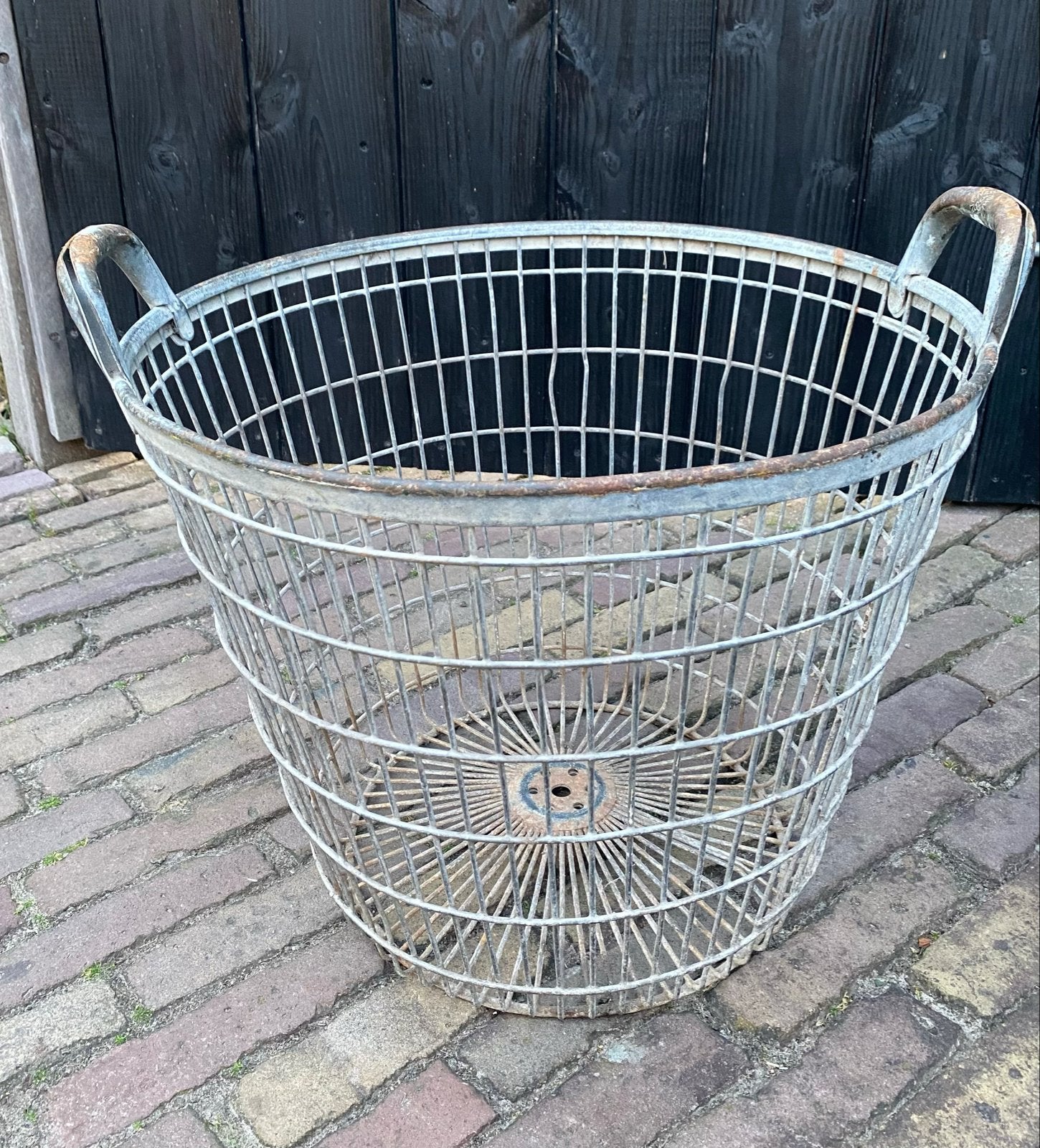 Vintage metalen mand - Industrieel design, Ophalen