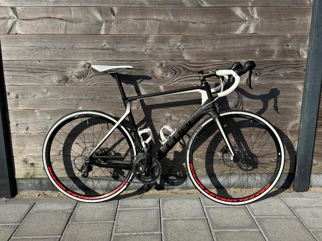 Mooie carbon Cube Agree C62 disc racefiets, maat 58., Fietsen en Brommers, Fietsen | Racefietsen, Overige merken, 28 inch, Carbon