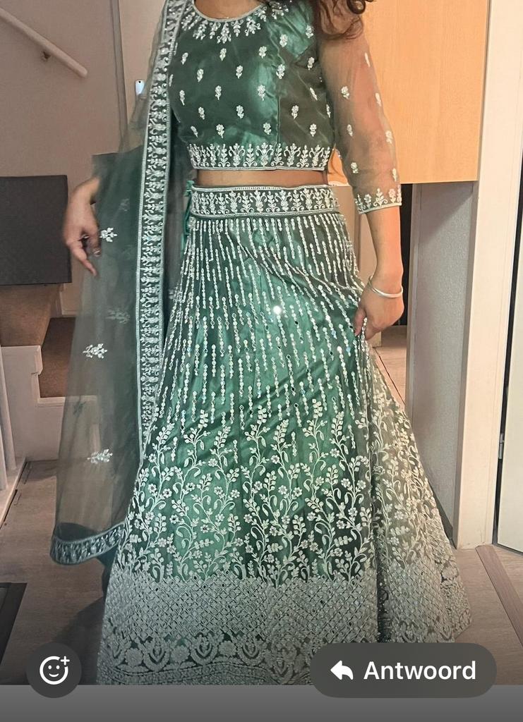 Indian lahenga choli, Ophalen of Verzenden, Nieuw, Overige typen
