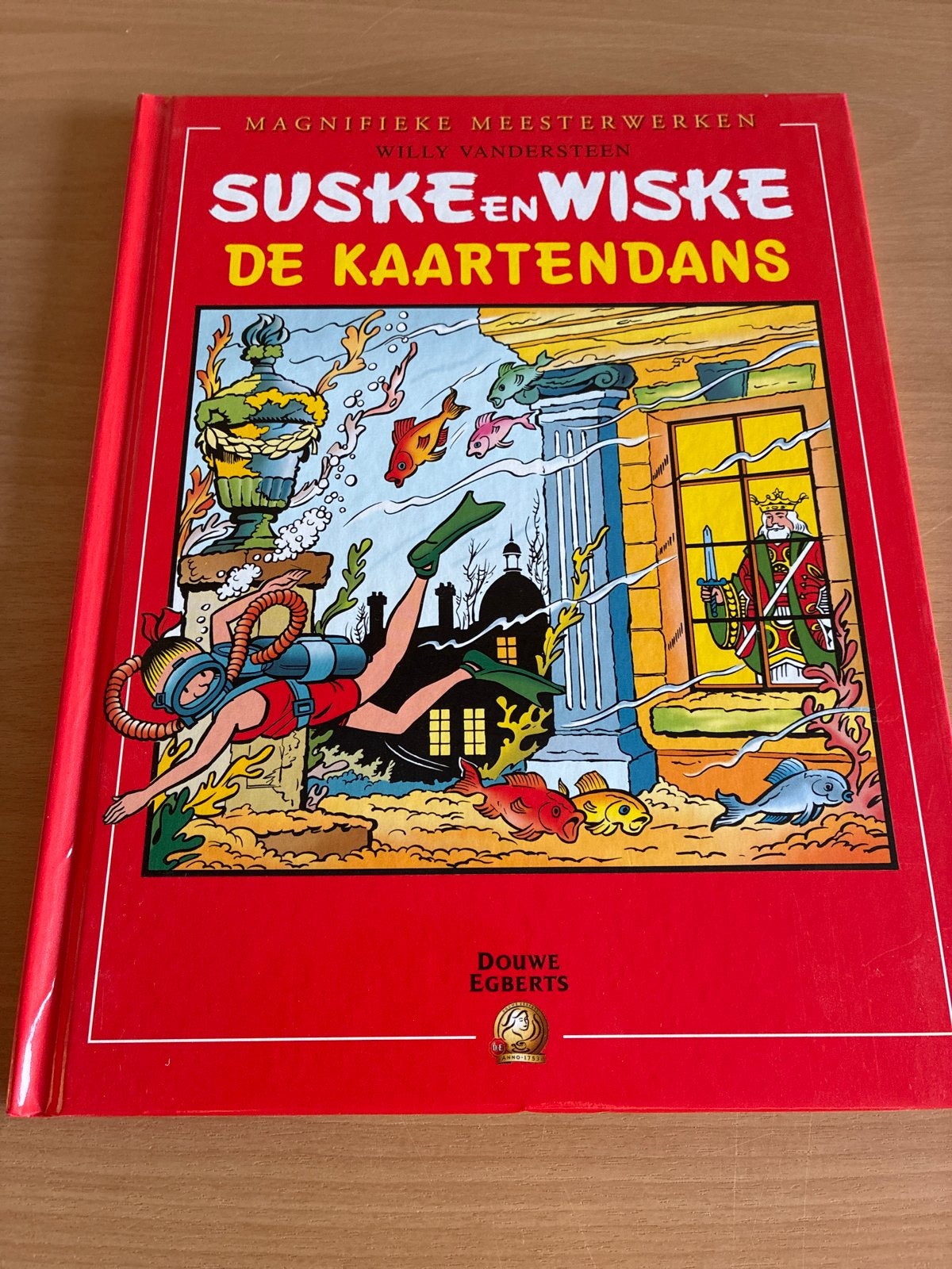 Suske en Wiske - De Kaartendans (Douwe Egberts), Boeken, Stripboeken, Zo goed als nieuw, Eén stripboek, Ophalen of Verzenden