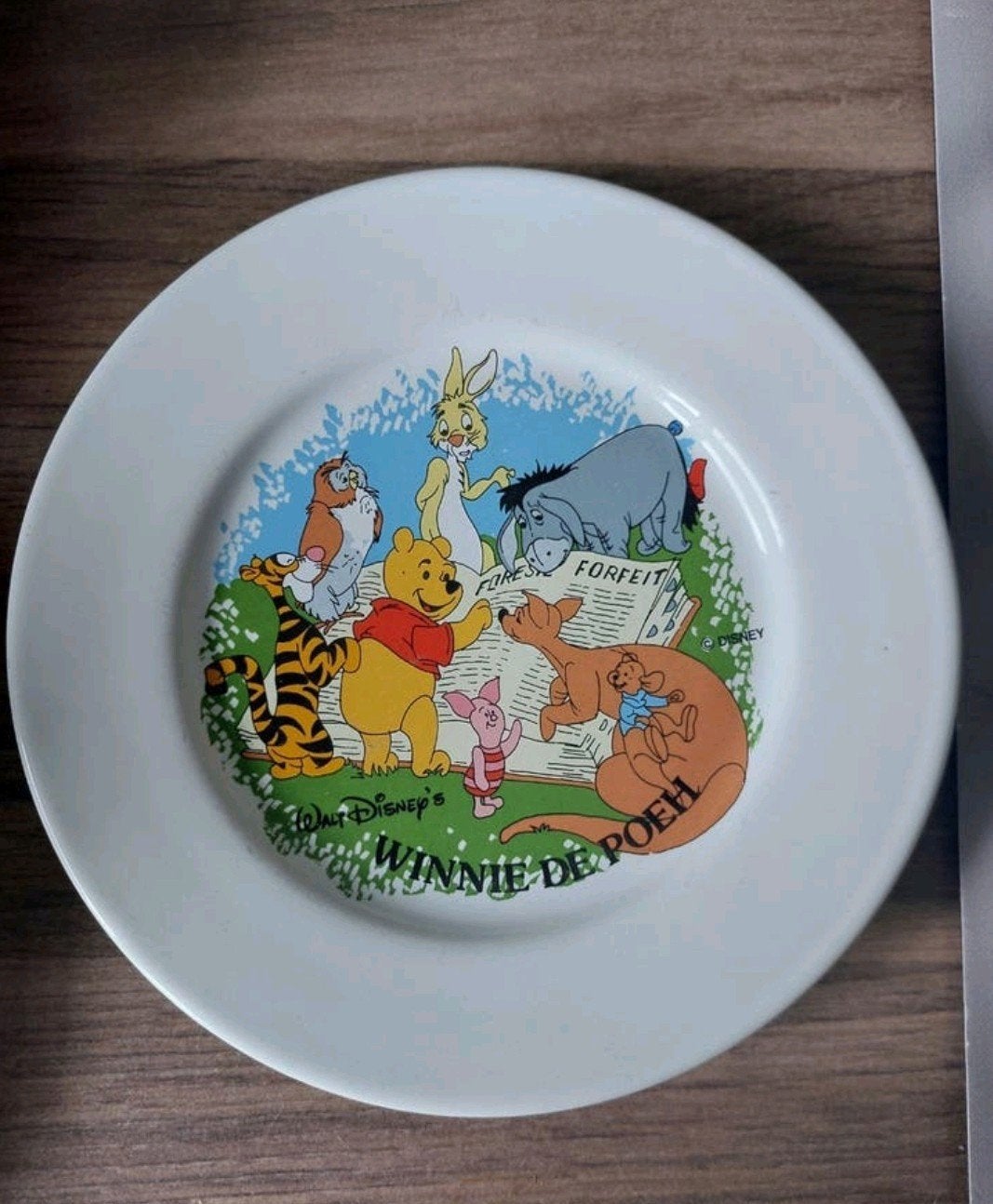 Walt Disney Winnie the Pooh bord, Ophalen of Verzenden