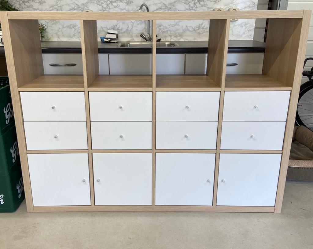Ikea kallax kast, Ophalen of Verzenden, Zo goed als nieuw, 25 tot 50 cm, Minder dan 150 cm