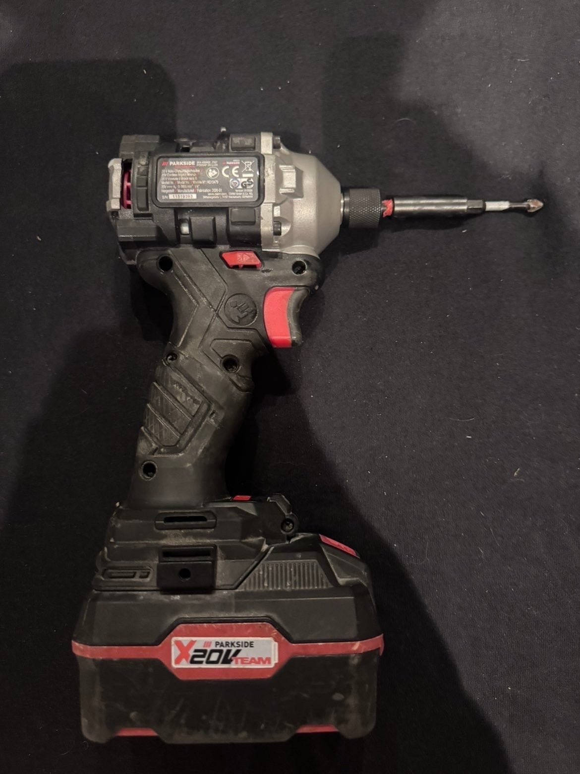 Parkside Performance 20V Accu Slagboormachine (Zonder Kabel/, Gebruikt, Variabele snelheid, Ophalen of Verzenden, Boor- en Schroefmachine