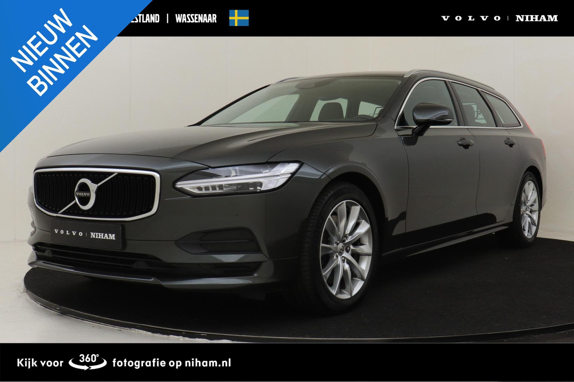 Volvo V90 T4 AUT. MOMENTUM PRO -LEDER|CAMERA|ADAP.CRUISE|SCA, 12 maanden, 15 km/l, Euro 6, 4 cilinders