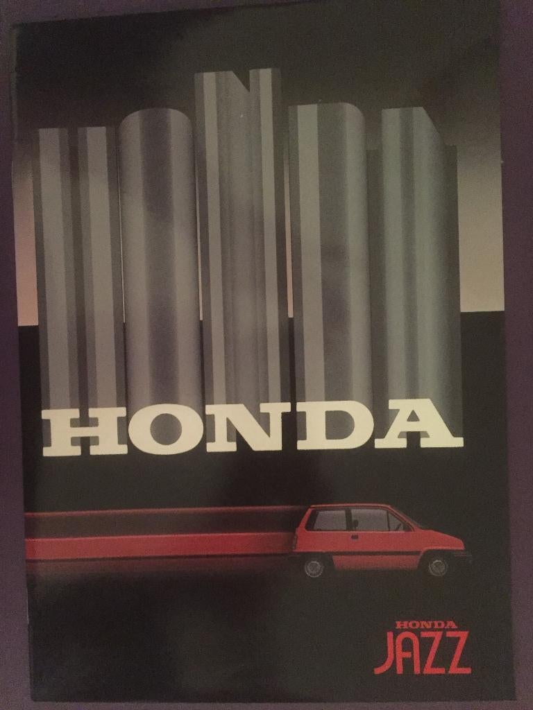 Folder van Honda Jazz, 1983, Ophalen of Verzenden, Nieuw, Honda