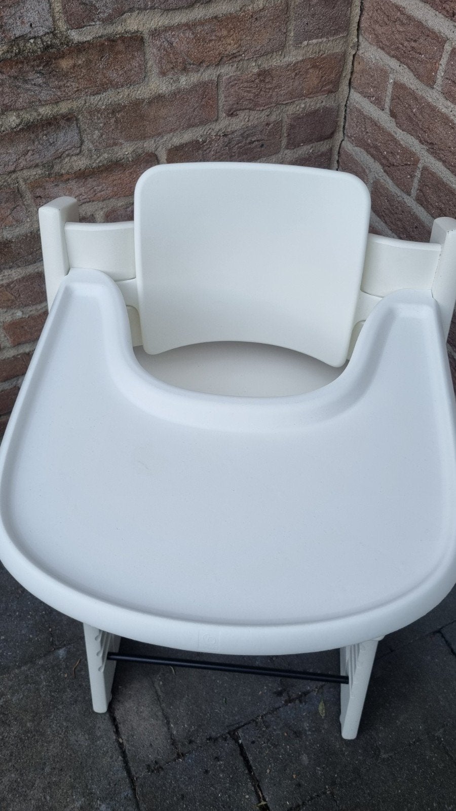 Stokke Tripp Trapp babyset en tray., Ophalen of Verzenden, Zo goed als nieuw, Meegroeistoel, Afneembaar eetblad