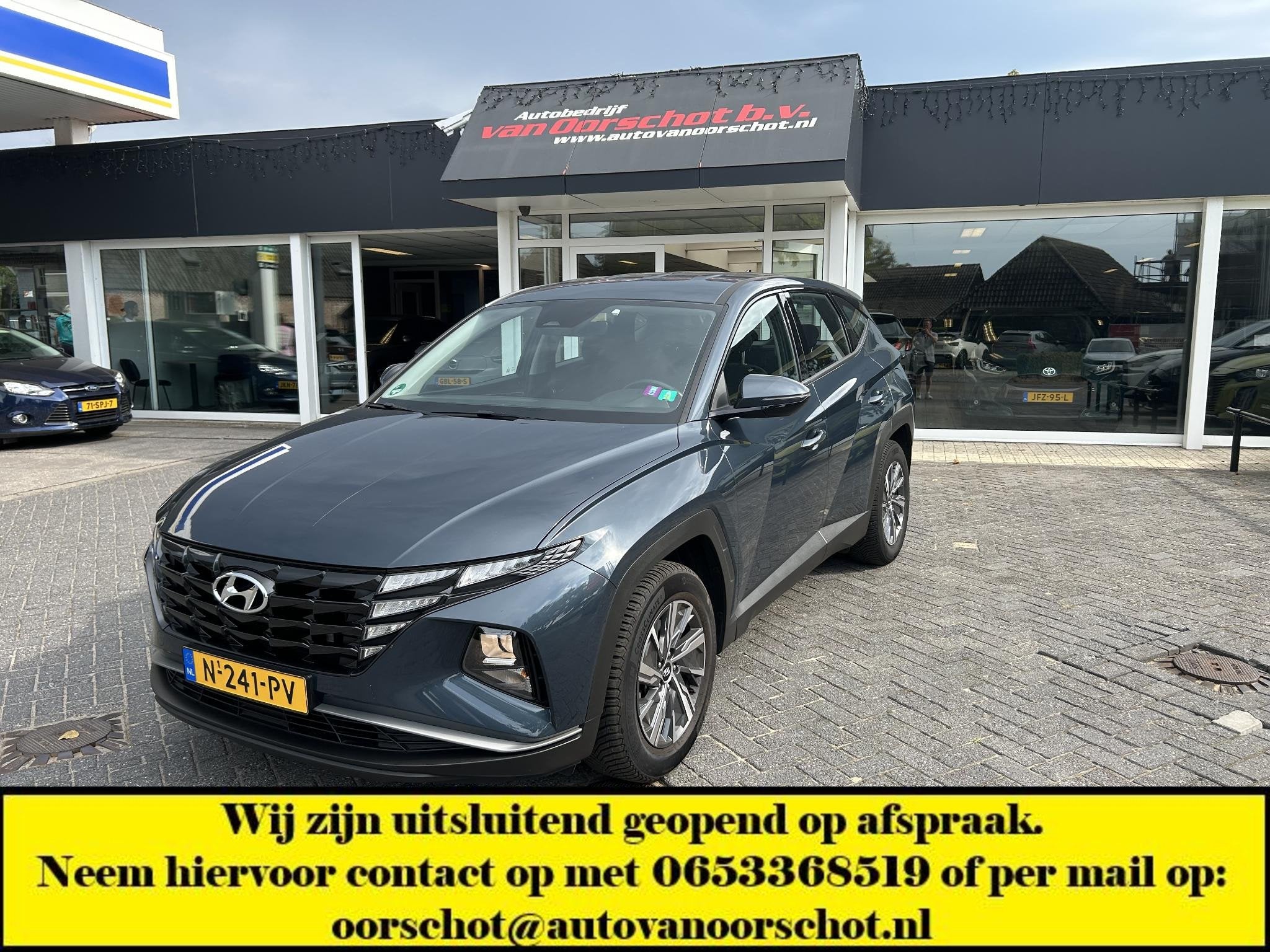 Hyundai Tucson 1.6 T-GDI MHEV Comfort, Auto's, Voorwielaandrijving, Stof, Gebruikt, Euro 6